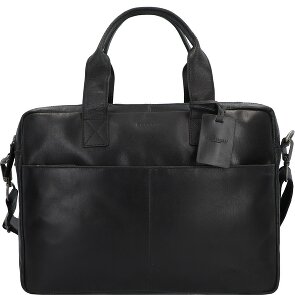 Burkely Maletín Vintage Jesse Piel 42 cm Compartimento Portátil