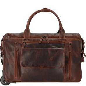 Greenburry Rugged 2 ruedas Bolsa de viaje Piel 53 cm