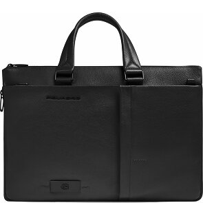 Piquadro Russel Maletín Protección RFID Piel 42 cm Compartimento para el portátil