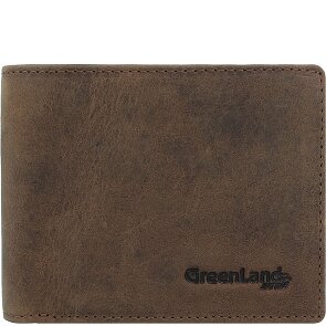 Greenland Nature Billetera de cuero RFID 11,5 cm
