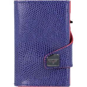 Tru Virtu Funda para tarjetas de crédito Click & Slide RFID Piel 6,5 cm