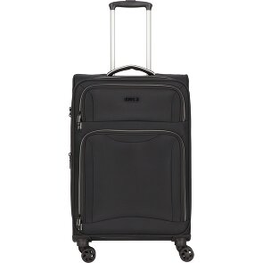 d&n Travel Line 9204 4 ruedas Carrito M 66 cm con pliegue de expansión