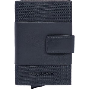 Piquadro PQ-Earth Estuche para tarjetas de crédito Protección RFID Piel 6.5 cm