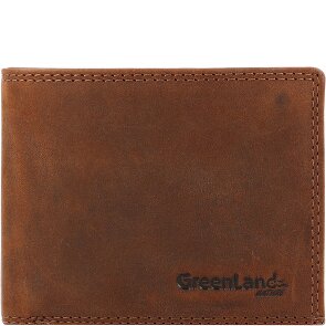 Greenland Nature Billetera Montenegro de cuero RFID 12 cm