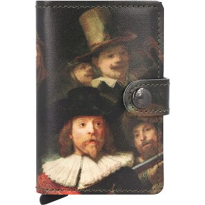 Secrid Estuche para tarjetas de crédito Art RFID de cuero 6 cm