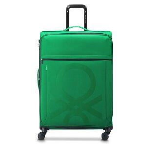 Delsey Paris x United Colors of Benetton Colour Block Trolley de 4 ruedas 77cm con pliegue de expansión