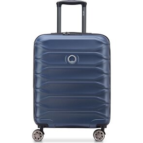 Delsey Paris Meteor 4 ruedas Carro de la cabina 55 cm con pliegue de expansión