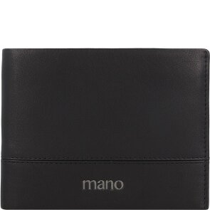 mano Don Romeo Billetera de cuero RFID 13 cm