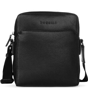 bugatti Black Bolsa de hombro Piel 20 cm