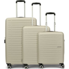 American Tourister Aerojoy 4 ruedas Juego de maletas 3 piezas con pliegue de expansión