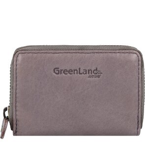 Greenland Nature Estuche para tarjetas de crédito de cuero RFID 10,5 cm