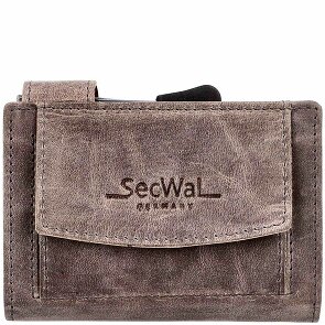SecWal Funda para tarjetas de crédito Cartera RFID Piel 9 cm