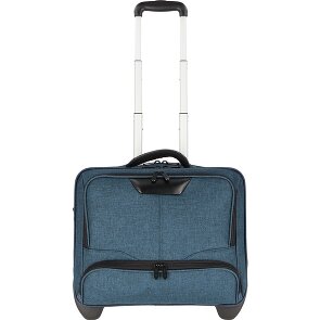 Dermata 2 ruedas Carrito de negocios 41 cm Compartimento para el portátil