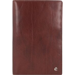Esquire Funda para pasaporte Toscana de cuero RFID 12 cm