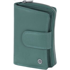 Greenburry Cartera de cuero esponjoso de 8,5 cm