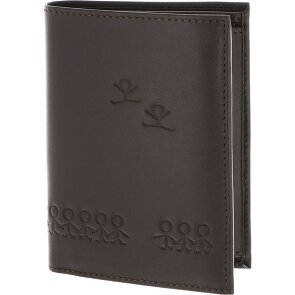 oxmox Leather Cartera Bloqueo RFID Piel natural 10 cm