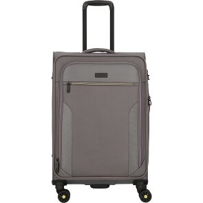 d&n Travel Line 9704 4 ruedas Carrito M 68 cm con pliegue de expansión