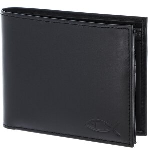 oxmox Leather Cartera Bloqueo RFID Piel natural 12 cm
