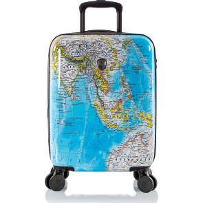 Heys Black Camo 4 ruedas Carro de la cabina S 53 cm con pliegue de expansión