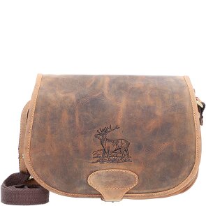 Greenburry Bolso de caza Vintage Bolso de hombro de cuero 30 cm