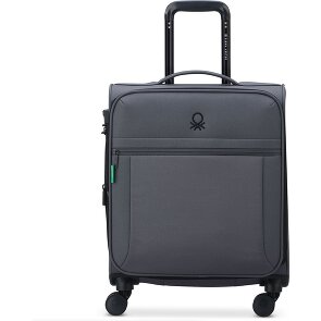Delsey Paris x United Colors of Benetton BE Trolley de cabina de 4 ruedas 55 cm con pliegue extensible