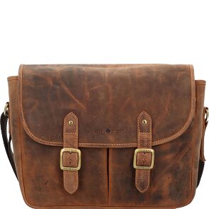 Greenburry Mensajero Vintage de cuero 34 cm