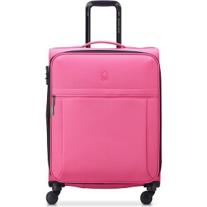 Delsey Paris x United Colors of Benetton BE Trolley de 4 ruedas 65 cm con pliegue de expansión