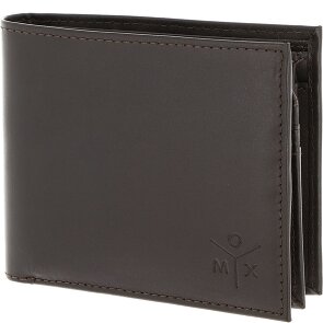 oxmox Leather Cartera Bloqueo RFID Piel natural 10 cm