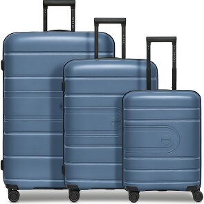Redolz Essentials 11 4 ruedas Set de maletas 3 piezas Con fuelle expandible