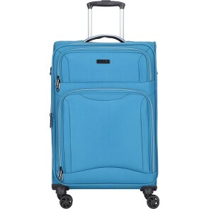 d&n Travel Line 9204 4 ruedas Carrito M 66 cm con pliegue de expansión