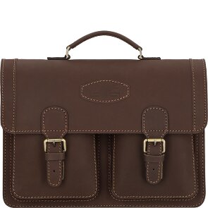 Mika Robbert Maletín de piel 41 cm