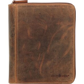 Greenburry Carpeta de cuero Vintage 24 cm