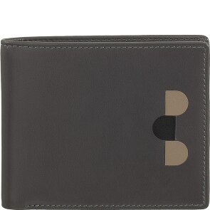 DuDu Billetera de cuero RFID 11 cm