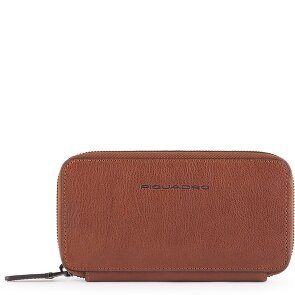 Piquadro Bolsa cuadrada negra para móvil Piel 17 cm