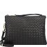  Piuma Bolsa de hombro Piel 25 cm Modelo black-gold
