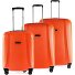  Juego de maletas de 4 ruedas GTO 5.0 3pcs. Modelo neonorange