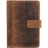  Estuche de escritura vintage de piel 19 cm Modelo braun