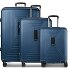  Essentials 14 4 ruedas Set de maletas 3 piezas Con fuelle expandible Modelo dark blue metallic