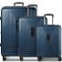  Essentials 14 4 ruedas Set de maletas 3 piezas Con fuelle expandible Modelo dark blue metallic