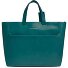  Blue Square Bolsa de compras Piel natural 40 cm Modelo teal