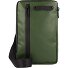  Upcycled Tarpaulin Bolsa de hombro Mini Bag 14 cm Modelo olive
