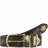  Cinturón de cuero Modelo schwarz/gold-metallic | 95 cm