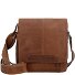  Wax Pull Up Bolsa de hombro Piel 22 cm Modelo cognac
