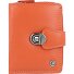  Cartera de cuero esponjoso 9 cm Modelo orange