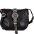 Linda Bolsa de hombro Piel natural 21.5 cm Modelo nero