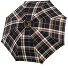  Paraguas de varilla Zürs Castaño 91 cm Modelo ckeck black-brown
