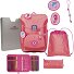  ErgoFlex Superflash Easy Juego de mochilas escolares Modelo Coral Reef