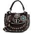  Afrodite Bolso miniatura Piel natural 18 cm Modelo moro