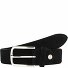  Cinturón de cuero Modelo schwarz | 110 cm