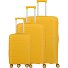  Pacific 4 ruedas Juego de maletas 3 piezas Modelo yellow